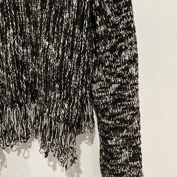 Nic+Zoe Women Black and White Elegant Cardigan Size L, - Picture 13 of 13